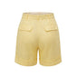 Trussardi Jeans Yellow Flax Women Shorts