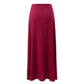 Trussardi Jeans Red Viscose Women Skirt