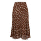 Trussardi Jeans Brown Viscose Women Skirt