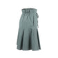 Trussardi Jeans Green Cotton Women Skirt
