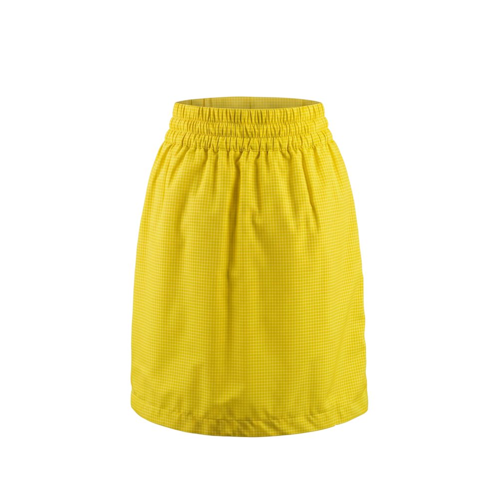 Trussardi Jeans Yellow Polyamide Women Skirt