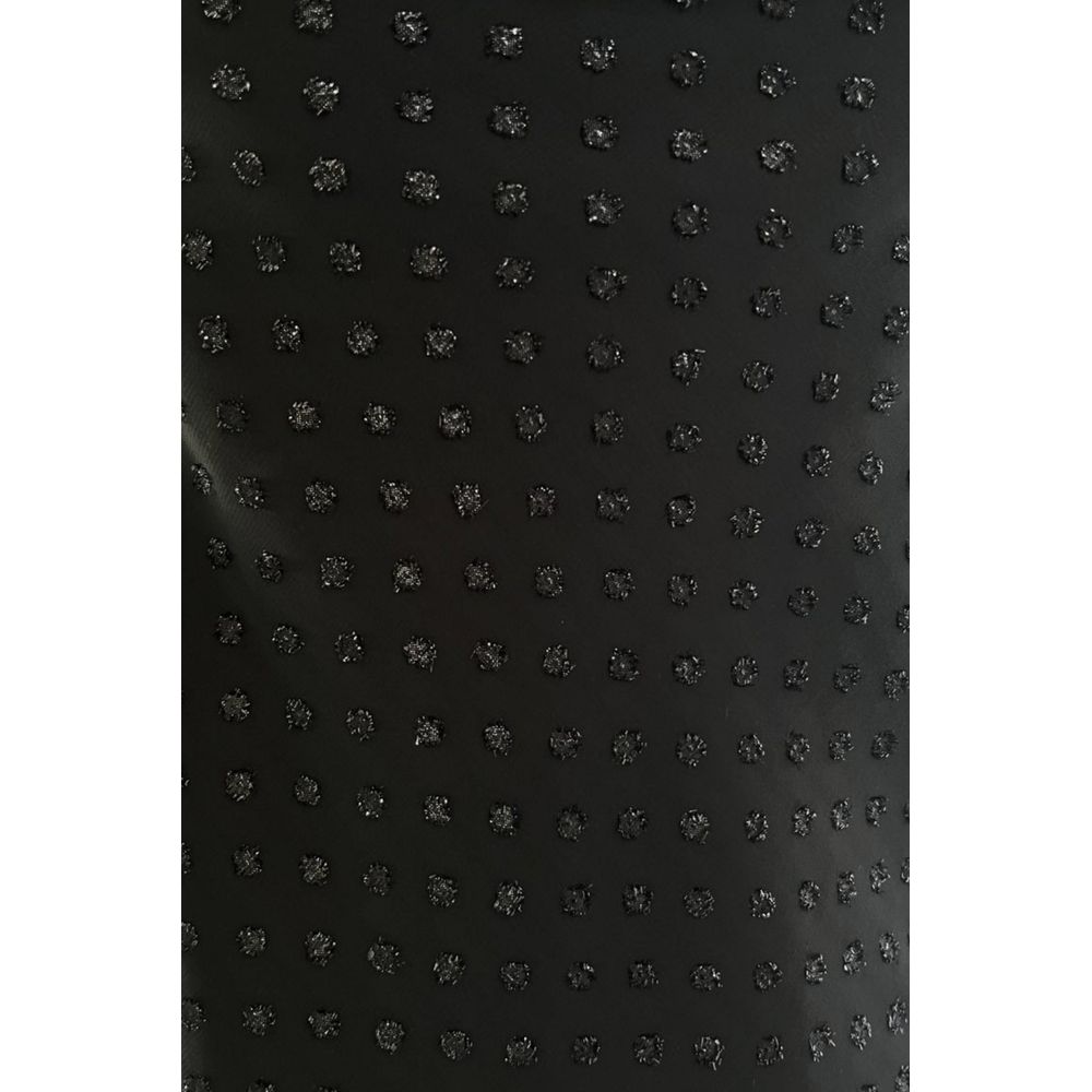 Trussardi Jeans Black Polyester Women Tank