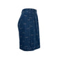 Trussardi Jeans Blue Cotton Women Skirt