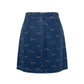 Trussardi Jeans Blue Cotton Women Skirt