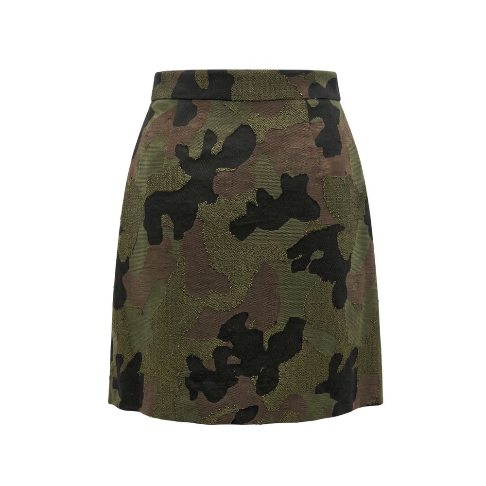 Trussardi Jeans Black Cotton Women Skirt