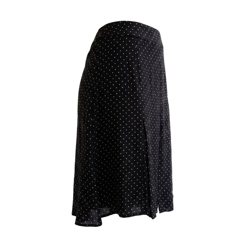 Trussardi Jeans Black Viscose Women Skirt