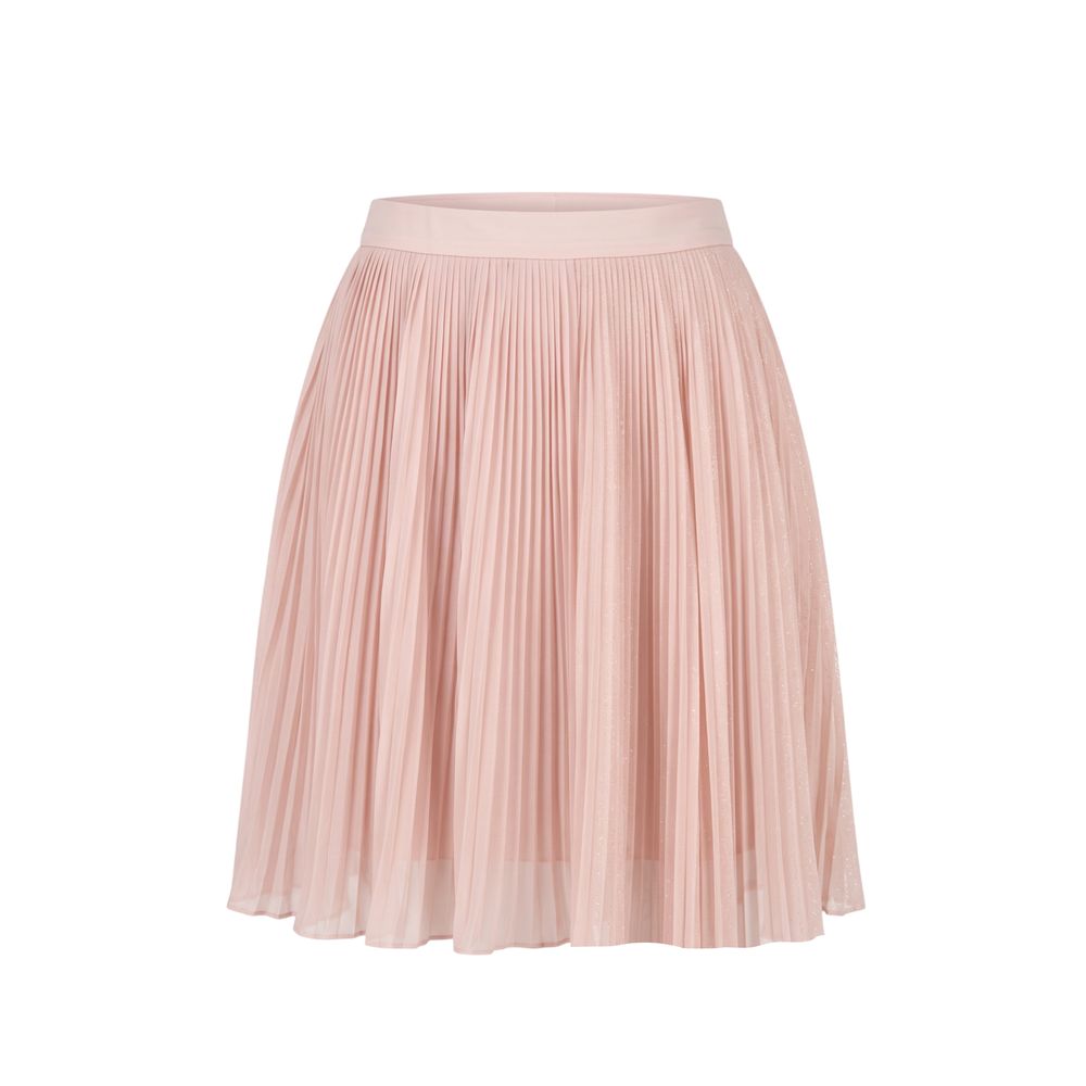 Trussardi Jeans Pink Polyester Women Skirt