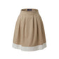 Trussardi Jeans Beige Cotton Women Skirt