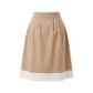 Trussardi Jeans Beige Cotton Women Skirt