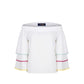 Trussardi Jeans White Cotton Women Shirt