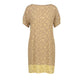 Trussardi Jeans Beige Viscose Women Dress