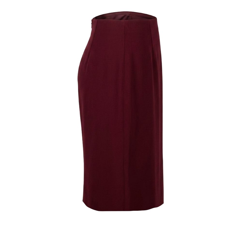 Trussardi Red Acetate Women Skirt