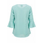 Trussardi Light Blue Cotton Women Shirt