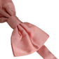 Dolce & Gabbana Men Light Pink 100% Silk Adjustable Neck Papillon Bow Tie