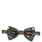 Dolce & Gabbana Men Multicolor Sicilian Adjustable Neck Papillon Bow Tie
