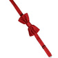 Dolce & Gabbana Men Red 100% Silk Adjustable Neck Papillon Bow Tie