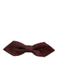 Dolce & Gabbana Men Red Silk Fantasy Adjustable Neck Papillon Bow Tie