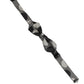 Dolce & Gabbana Black White Checkered Adjustable Neck Papillon Bow Tie