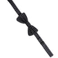 Dolce & Gabbana Black White Polka Dot Adjustable Neck Papillon Bow Tie