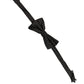 Dolce & Gabbana Men Black 100% Silk Adjustable Neck Papillon Bow Tie