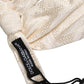 Dolce & Gabbana Men Ivory Paisley SIlk Adjustable Neck Papillon Bow Tie