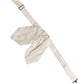 Dolce & Gabbana Men Ivory Paisley SIlk Adjustable Neck Papillon Bow Tie