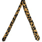 Dolce & Gabbana Men Black Yellow Patterned Adjustable Tied Necktie Tie