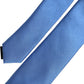 Dolce & Gabbana Men Blue 100% Silk Satin Adjustable Tied Necktie Tie