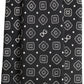 Dolce & Gabbana Men Black DG Logo 100% Silk Adjustable Tied Necktie Tie