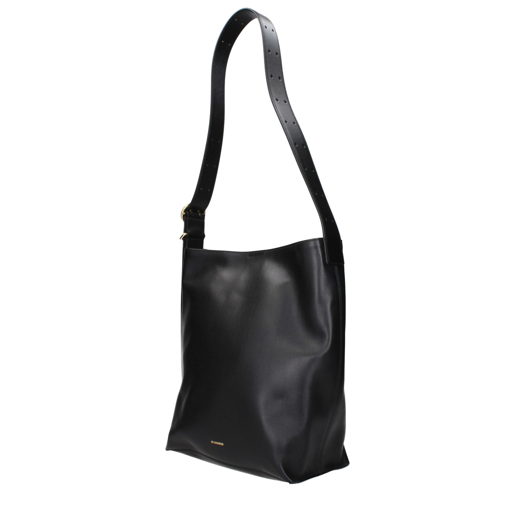 Jil Sander Black Leather Crossbody Bag
