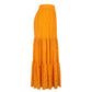 Trussardi Jeans Orange Polyester Women's Skirt