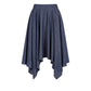 Trussardi Jeans Blue Denim Women Skirt