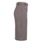 Trussardi Jeans Black Cotton Women Skirt