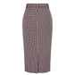 Trussardi Jeans Black Cotton Women Skirt