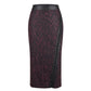 Trussardi Black Wool Women Skirt