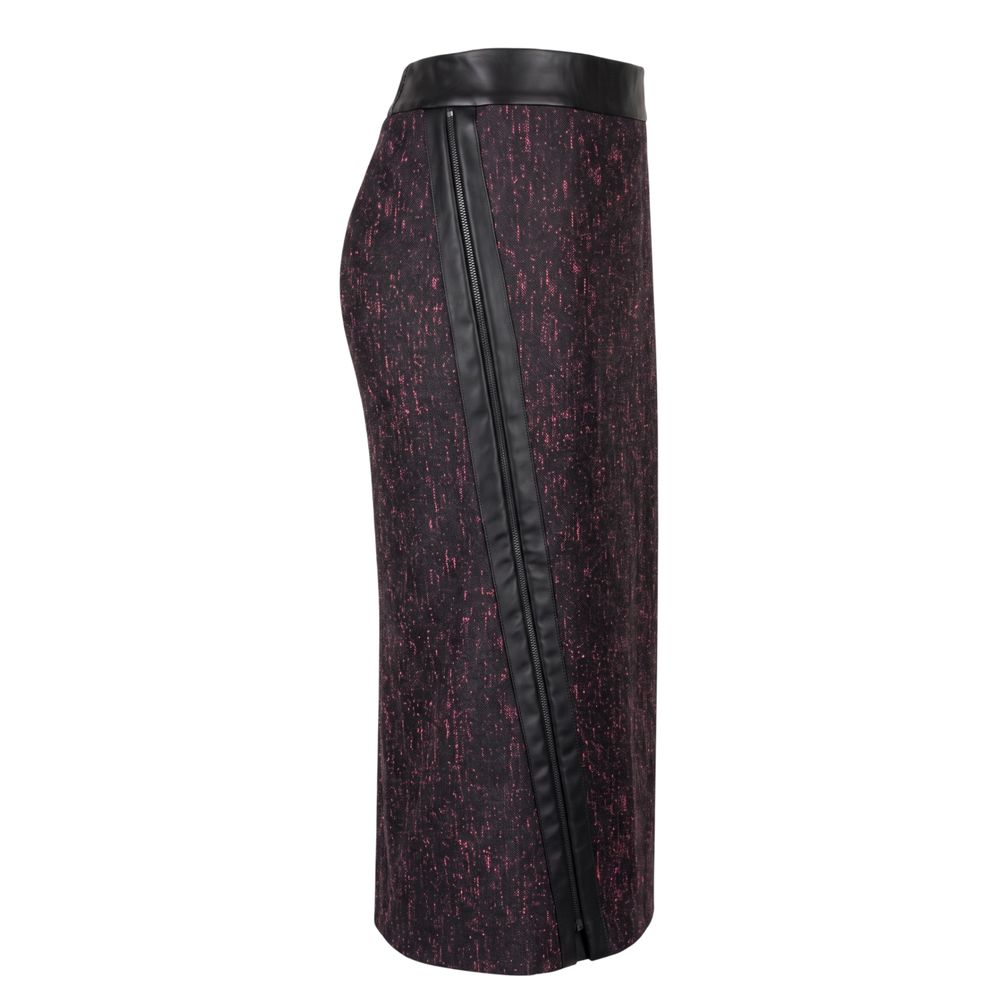 Trussardi Black Wool Women Skirt