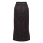 Trussardi Black Wool Women Skirt