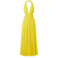 Trussardi Yellow Viscose Women Dress