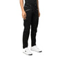 Balmain Black Cotton Cargo Pants