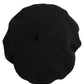 Dolce & Gabbana Black Wool French Style Beret Capello Hat