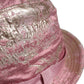 Dolce & Gabbana Pink Metallic Jacquard Pattern Bucket Capello Hat