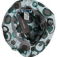 Dolce & Gabbana Teal Cotton Big Polka Dot Pattern Bucket Hat
