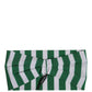 Dolce & Gabbana Green White Stripes Nylon Head Wrap One Size Headband