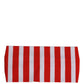 Dolce & Gabbana Red White Stripes Nylon Head Wrap One Size Headband