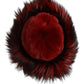 Dolce & Gabbana Red Fox Mink Fur Womens Bucket Capello Hat