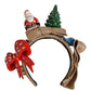 Dolce & Gabbana Multicolor Glittery Christmas Themed Headwear Headband