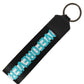 Dolce & Gabbana Multicolor Logo Polyester Brass Holder Keychain Keyring