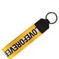 Dolce & Gabbana Multicolor Logo Polyester Brass Holder Keychain