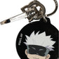Dolce & Gabbana Black Kaisen Satoru Gojo Charm Metal Keychain Keyring