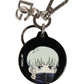 Dolce & Gabbana Black Kaisen Toge Inumaki Charm Metal Keychain Keyring